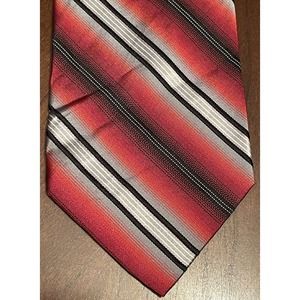 King Size For Tall & Big Men Hand Made Red Black 100% Silk Men’s Neck Tie
